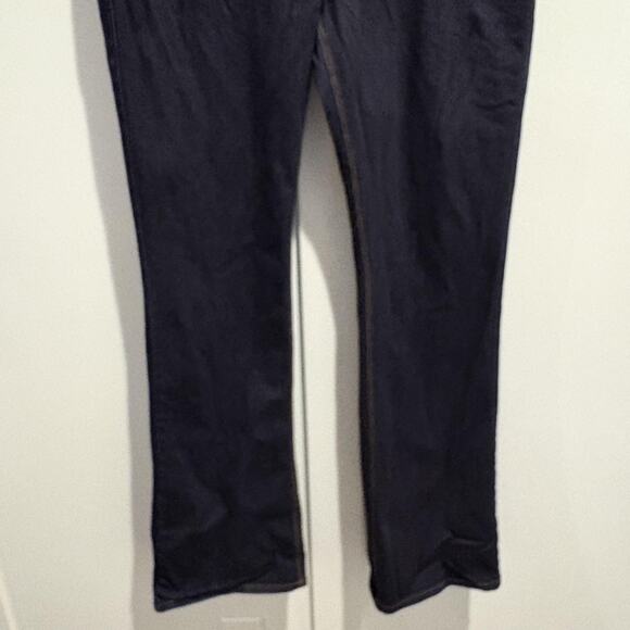 White House Black Market Bootcut Jeans 12R Dark Wash Mid Rise Stretch Denim - Picture 5 of 14